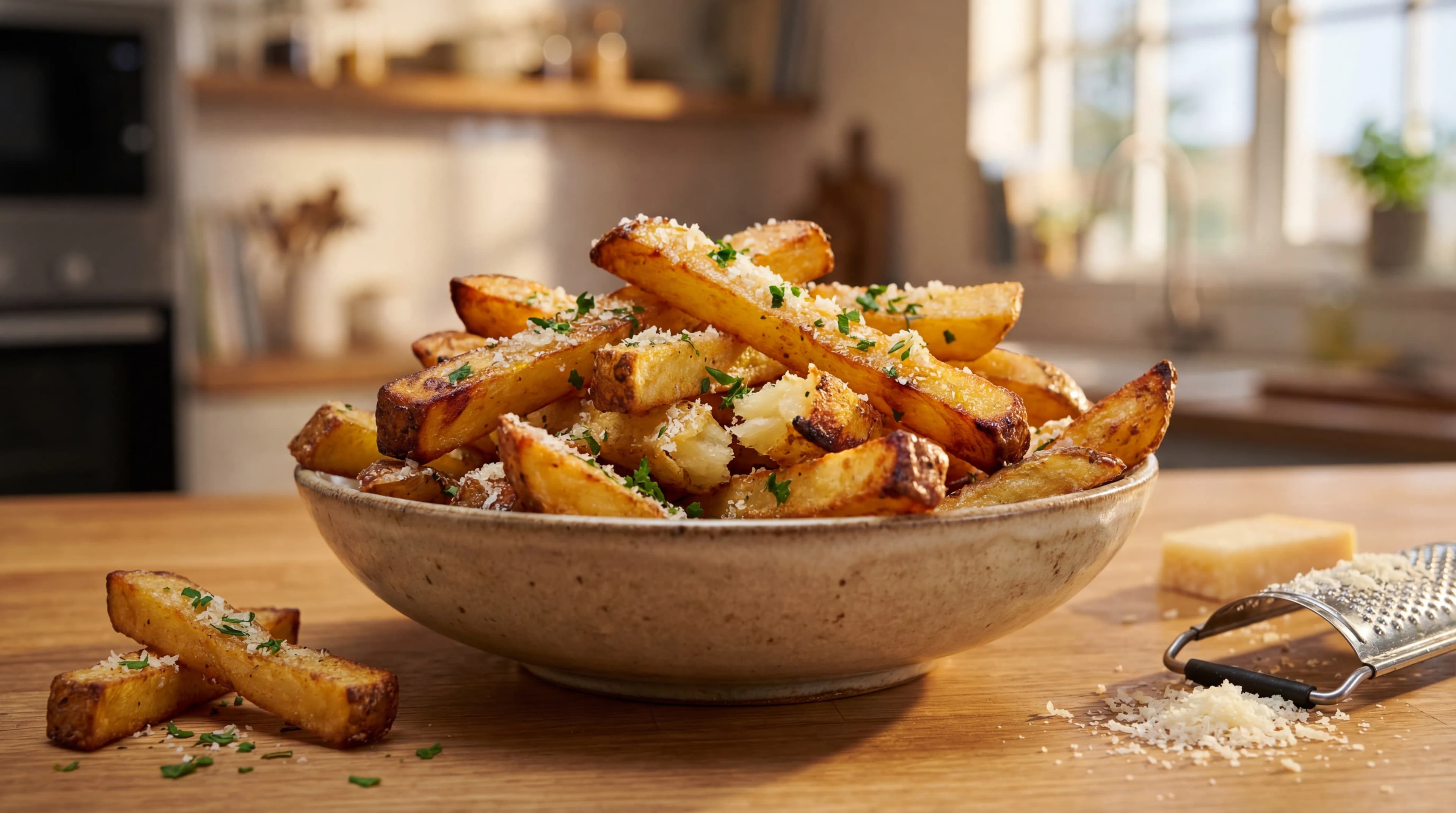 Crispy Parmesan Truffle Fries