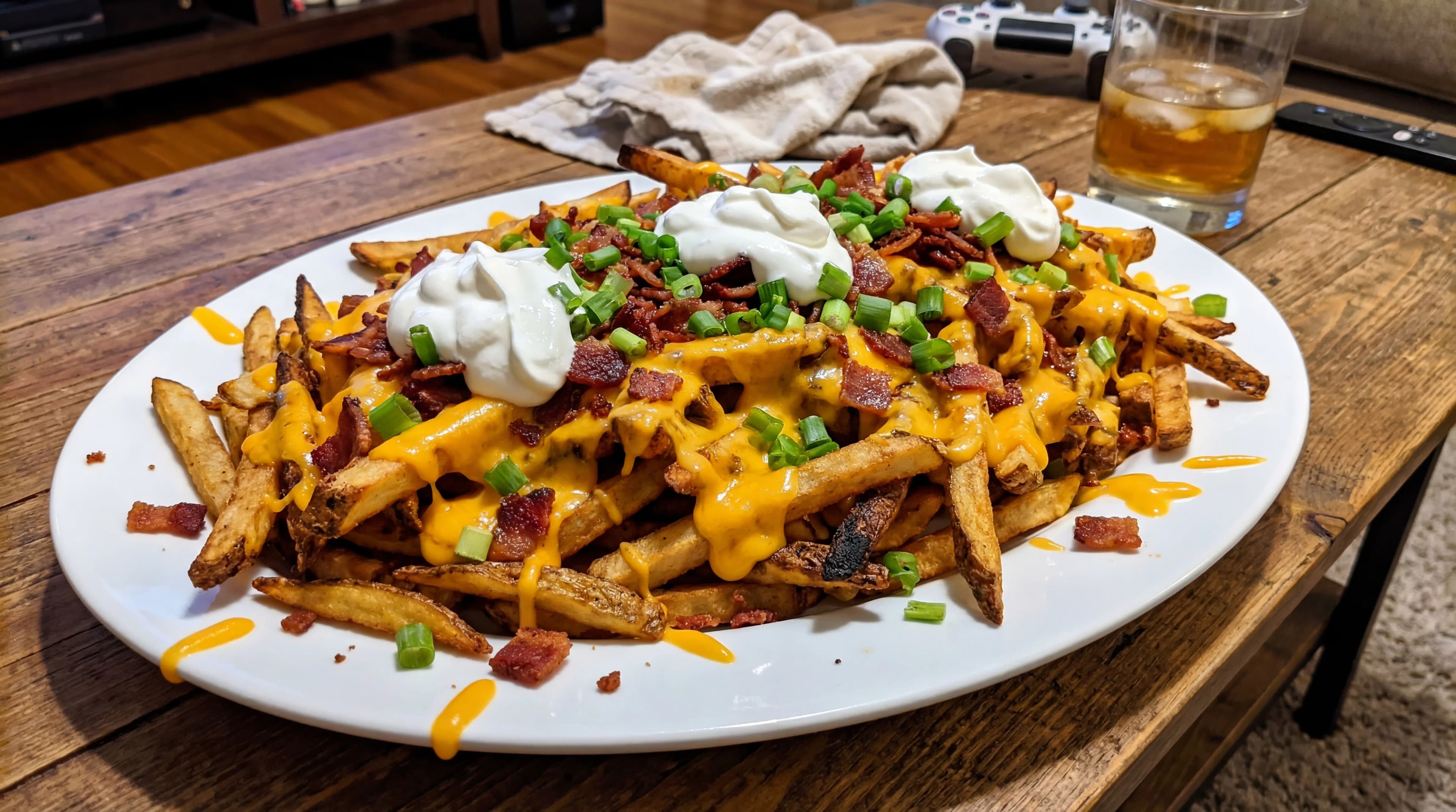 Loaded Bacon Cheese Fries