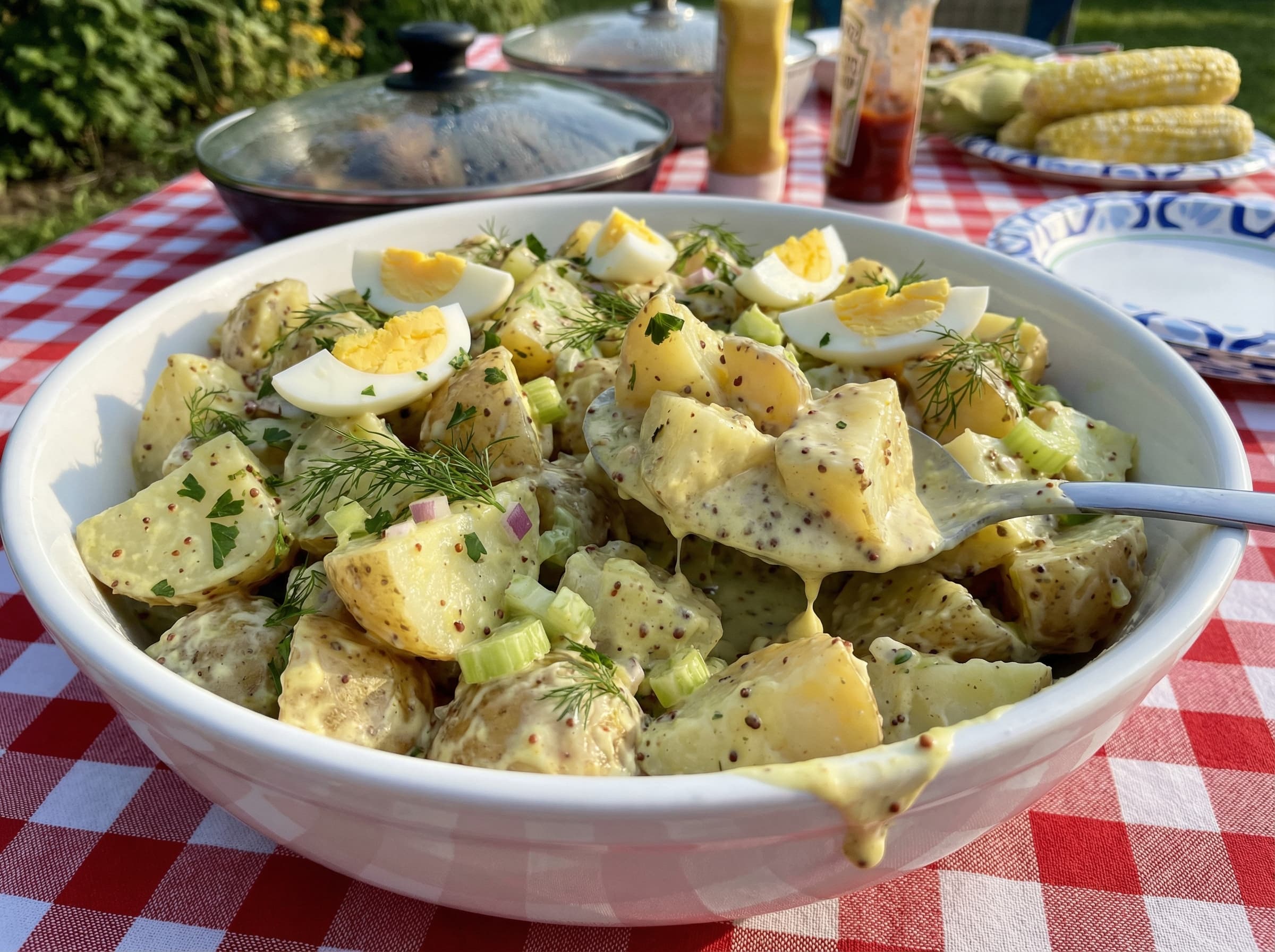 Tangy Mustard Potato Salad