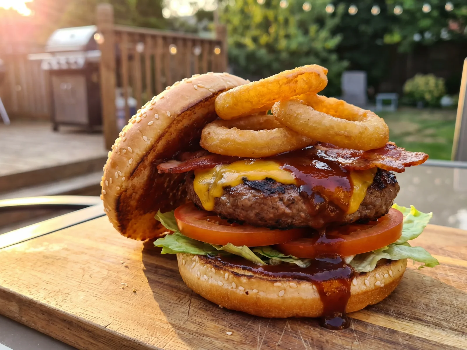 Smoky BBQ Bacon Burger