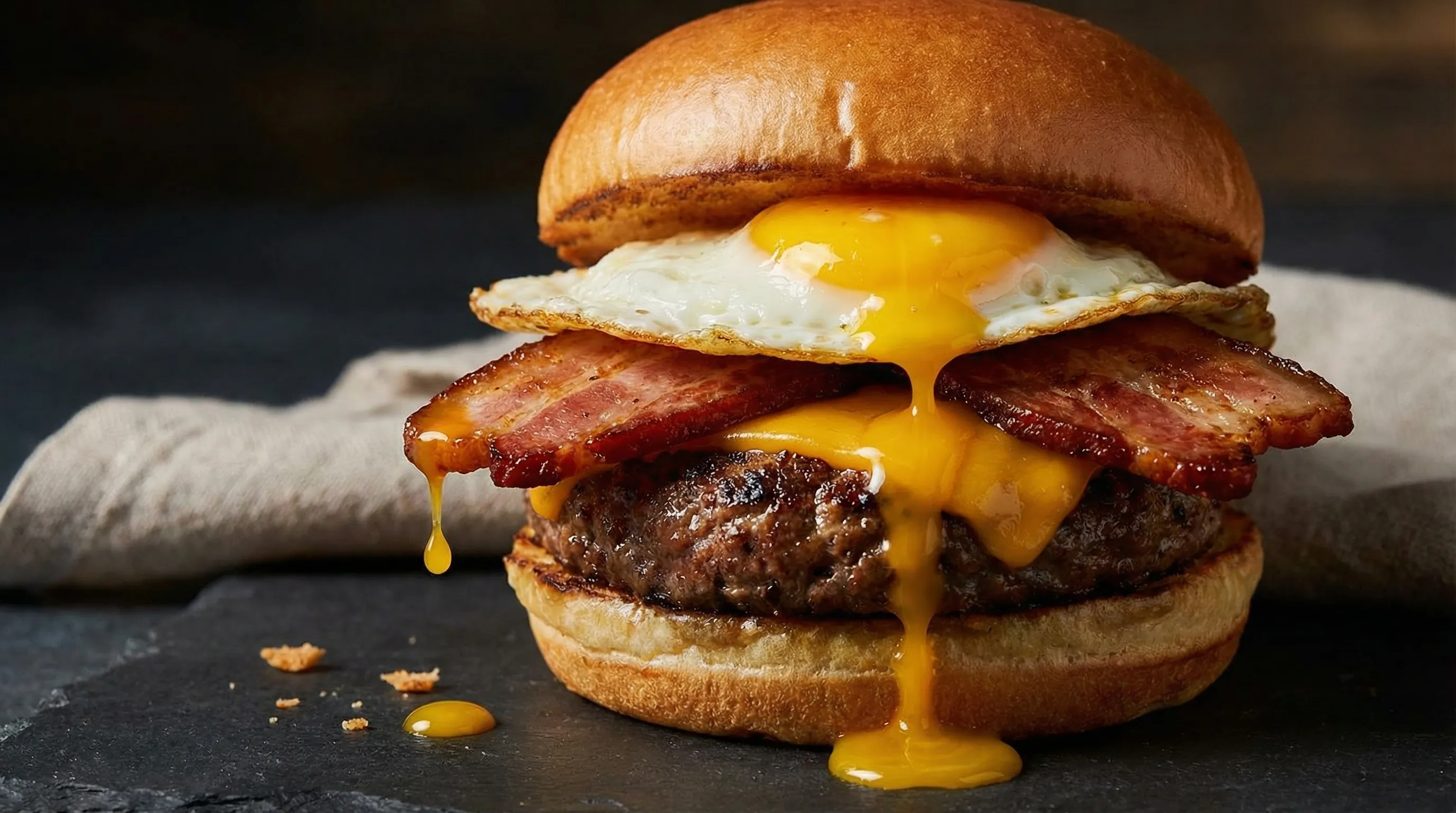 The Breakfast Burger Trend: When Morning Meets Midnight