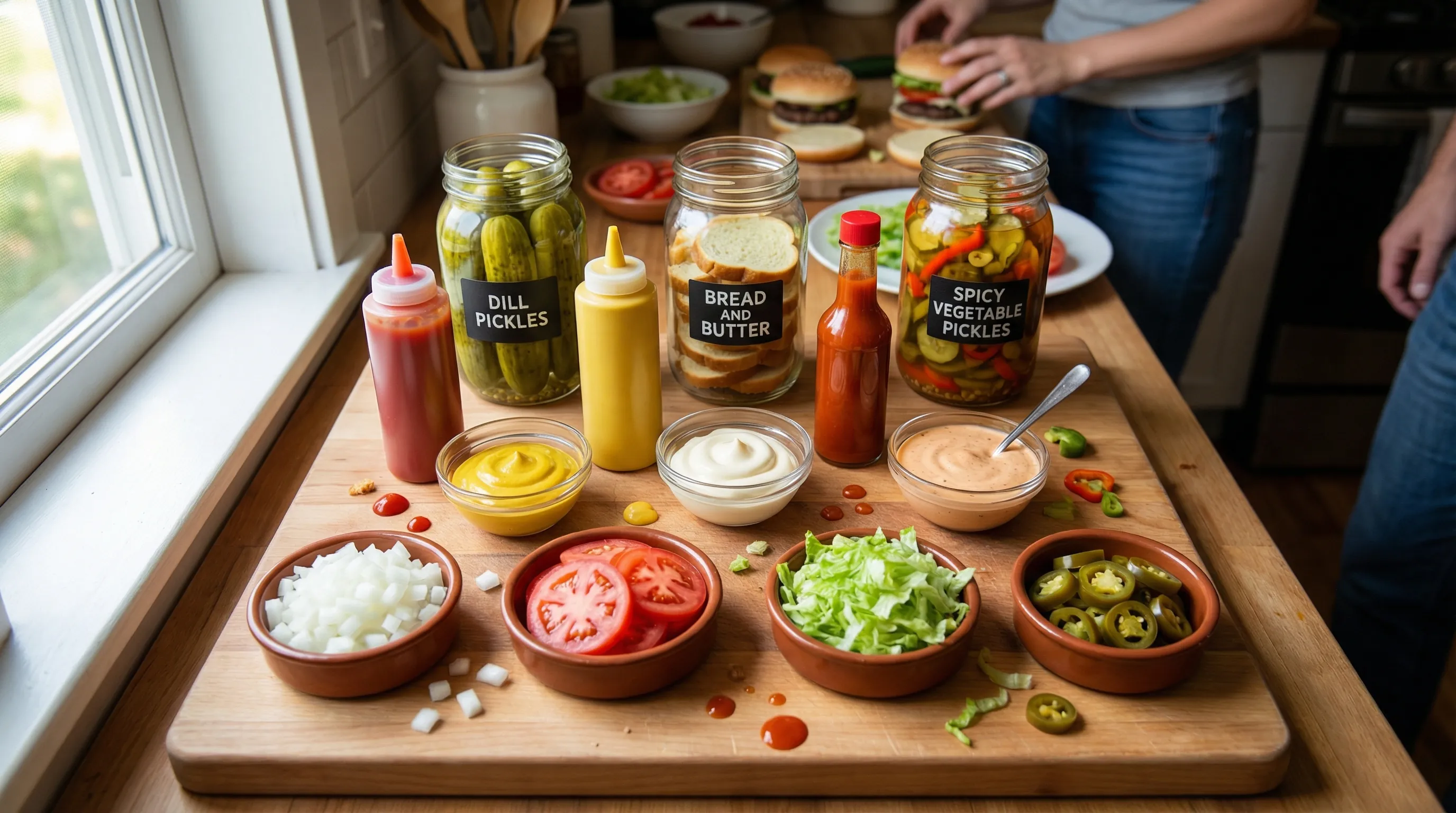 The Ultimate Burger Condiments and Pickles Guide