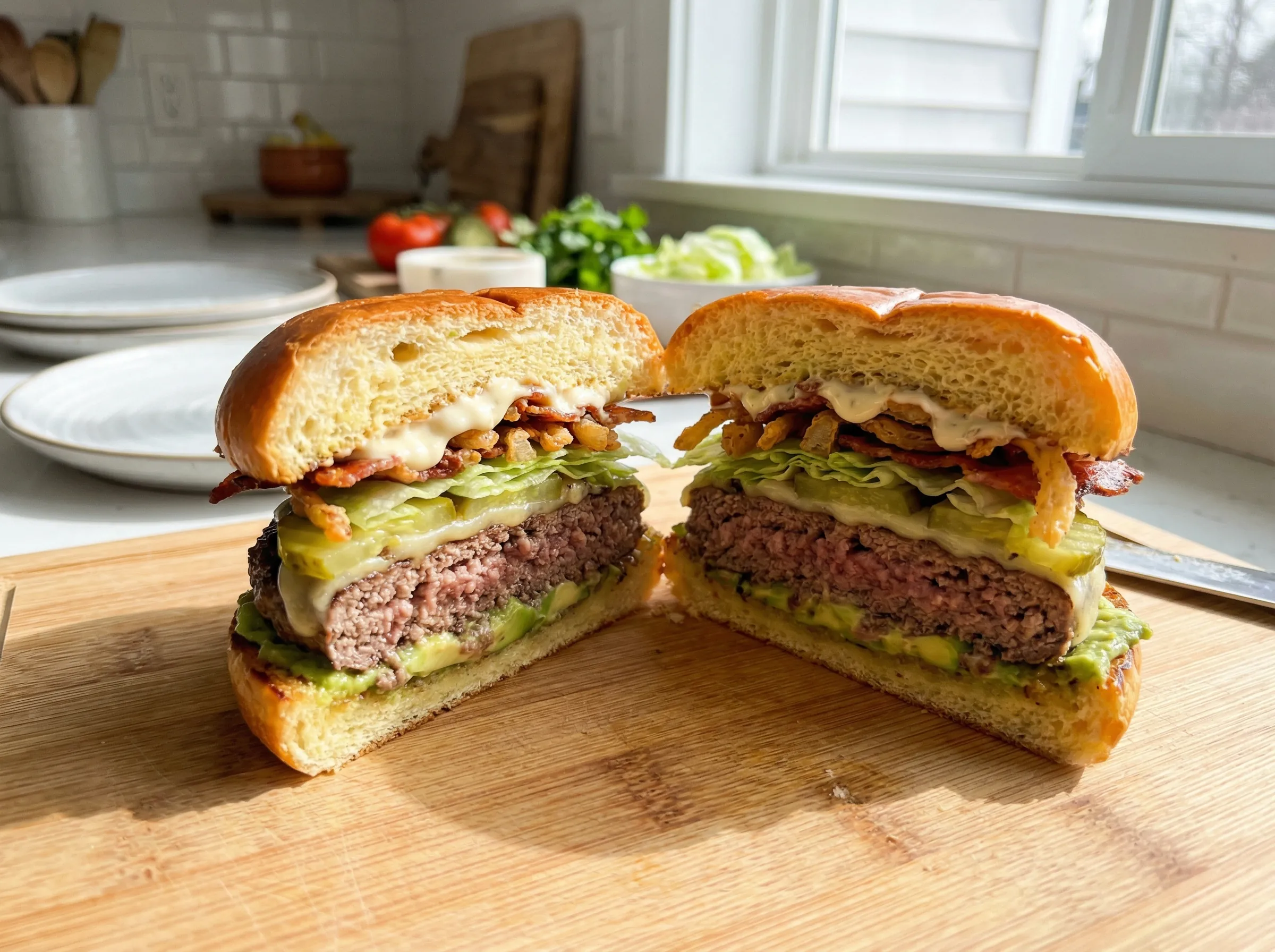Crafting the perfect burger