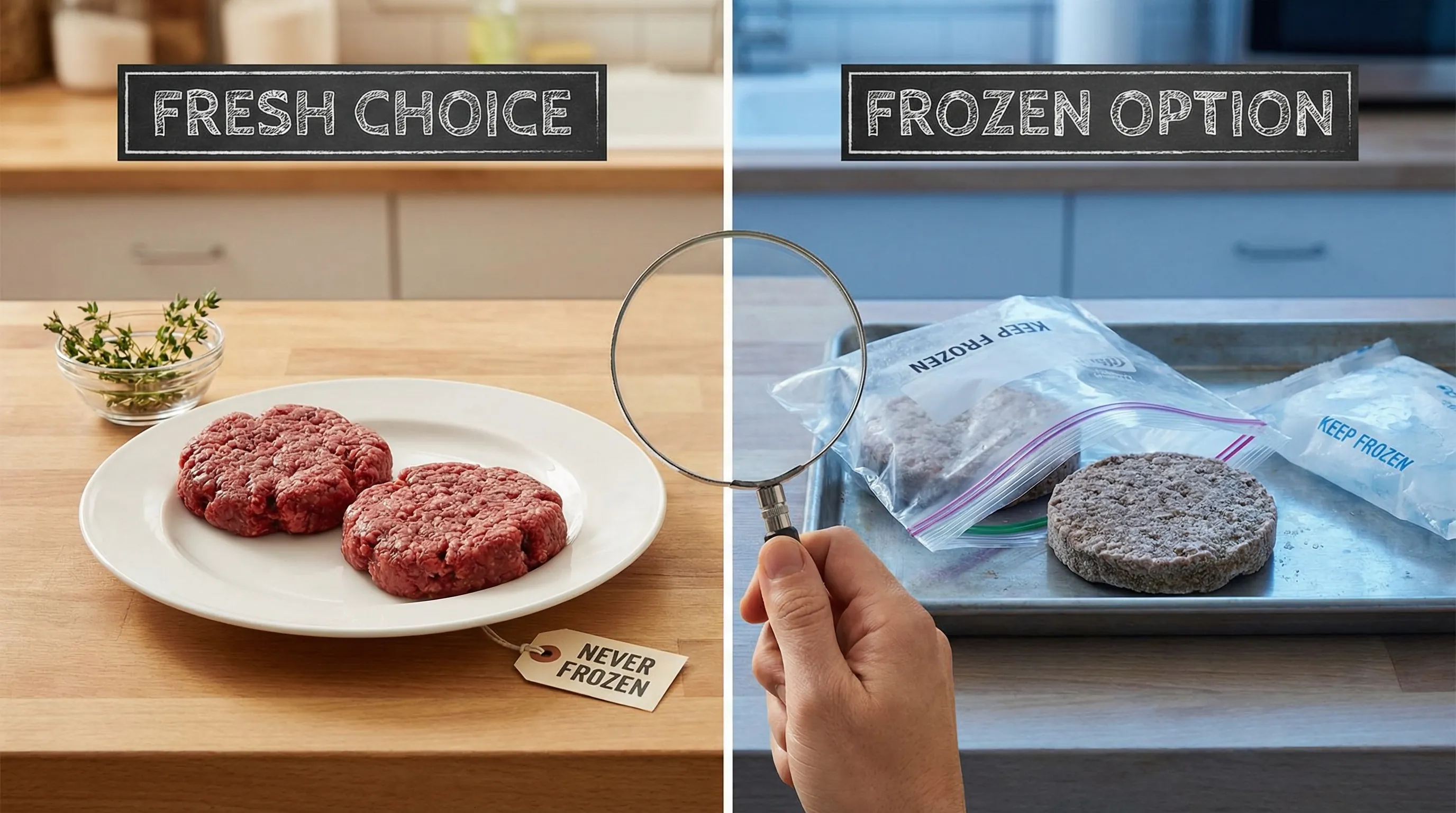 Fresh vs Frozen Burger Patties: The Complete Quality and Value Guide