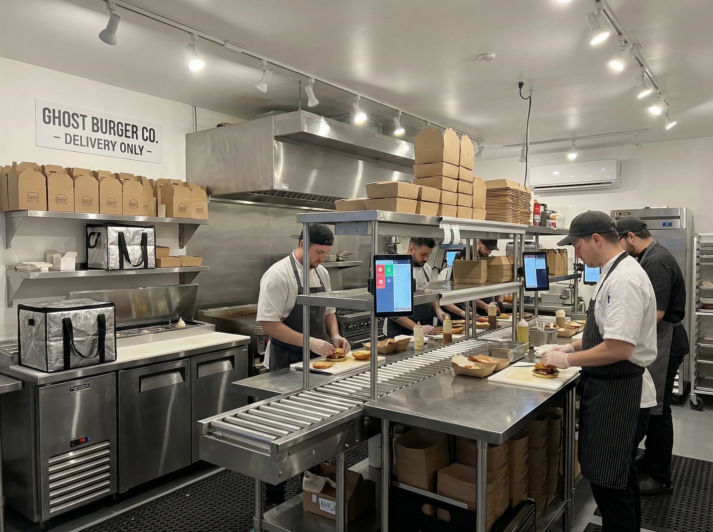 Ghost Kitchens and the Burger Delivery Revolution: The Future of Fast Food?