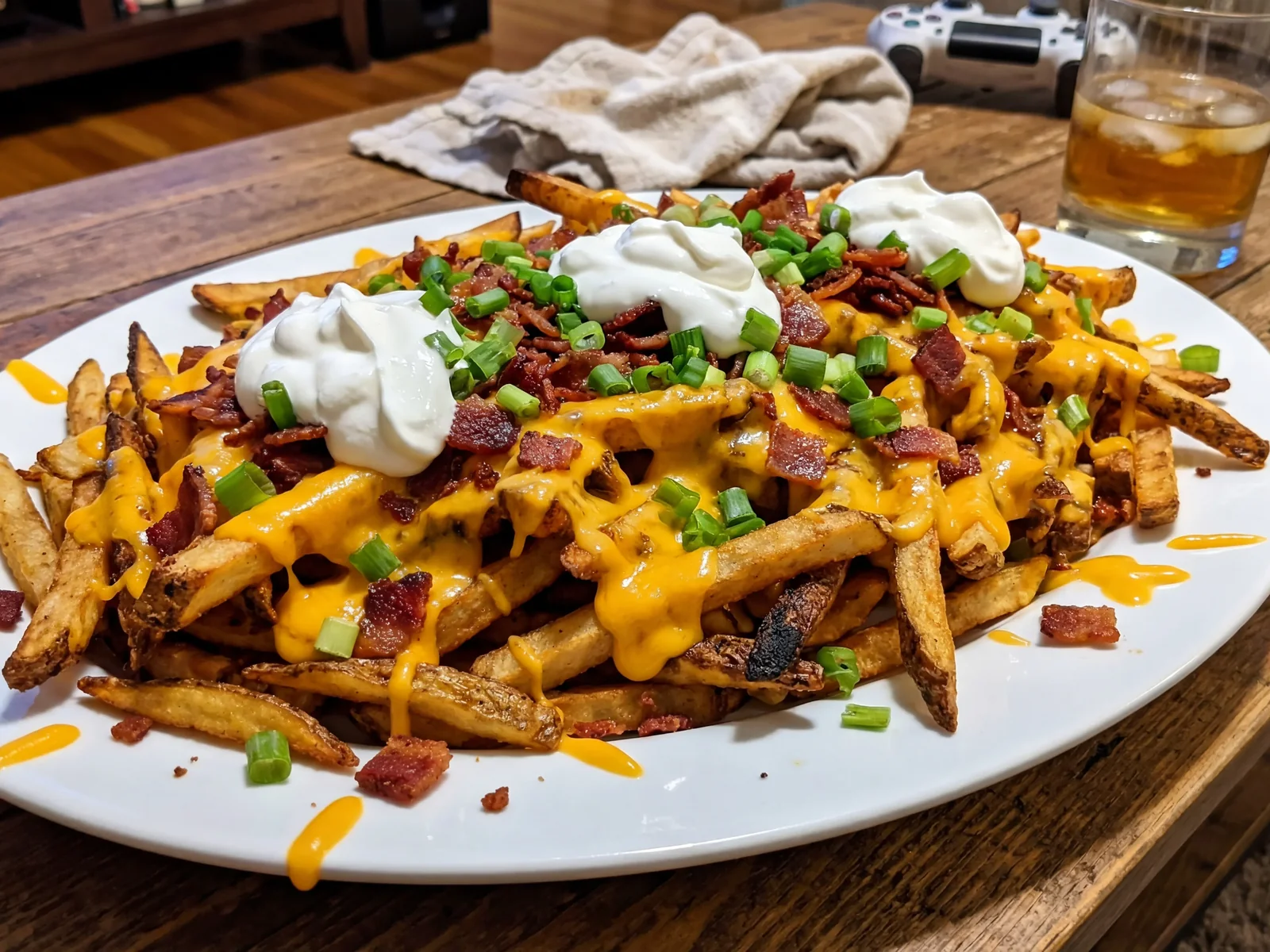 Loaded Bacon Cheese Fries