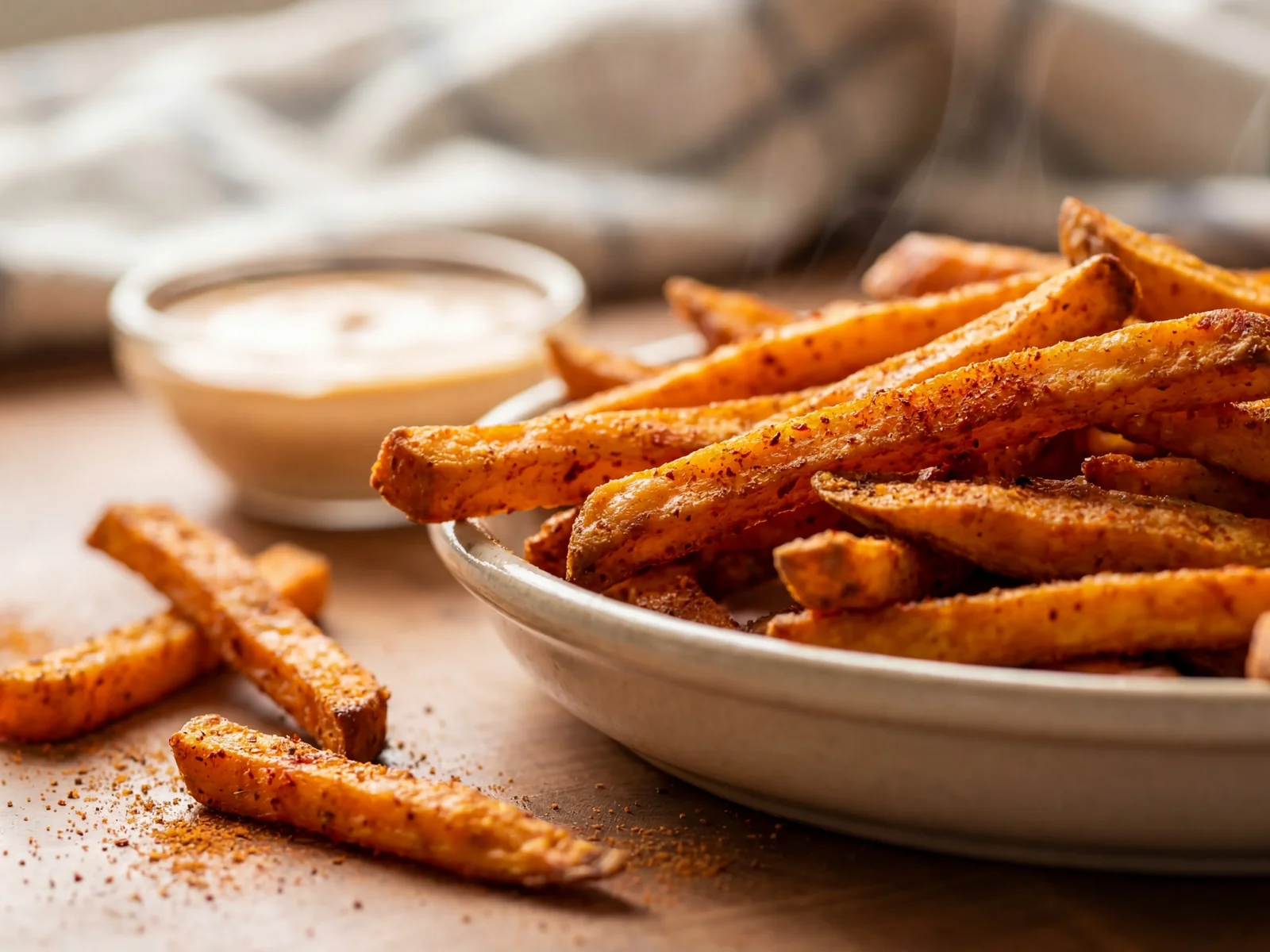 Spicy Cajun Sweet Potato Fries