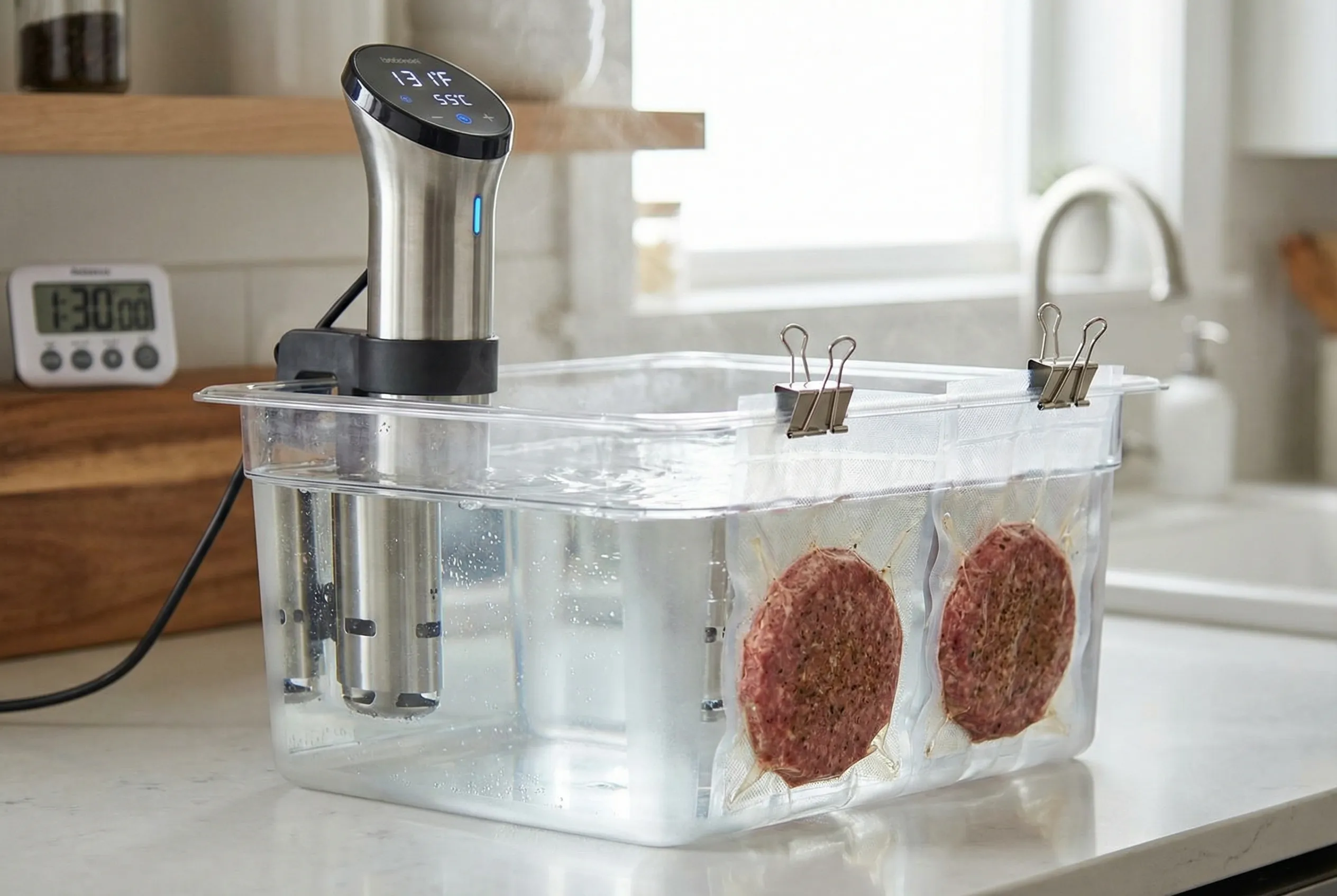 How to Cook Burgers Sous Vide: The Complete Precision Temperature Guide