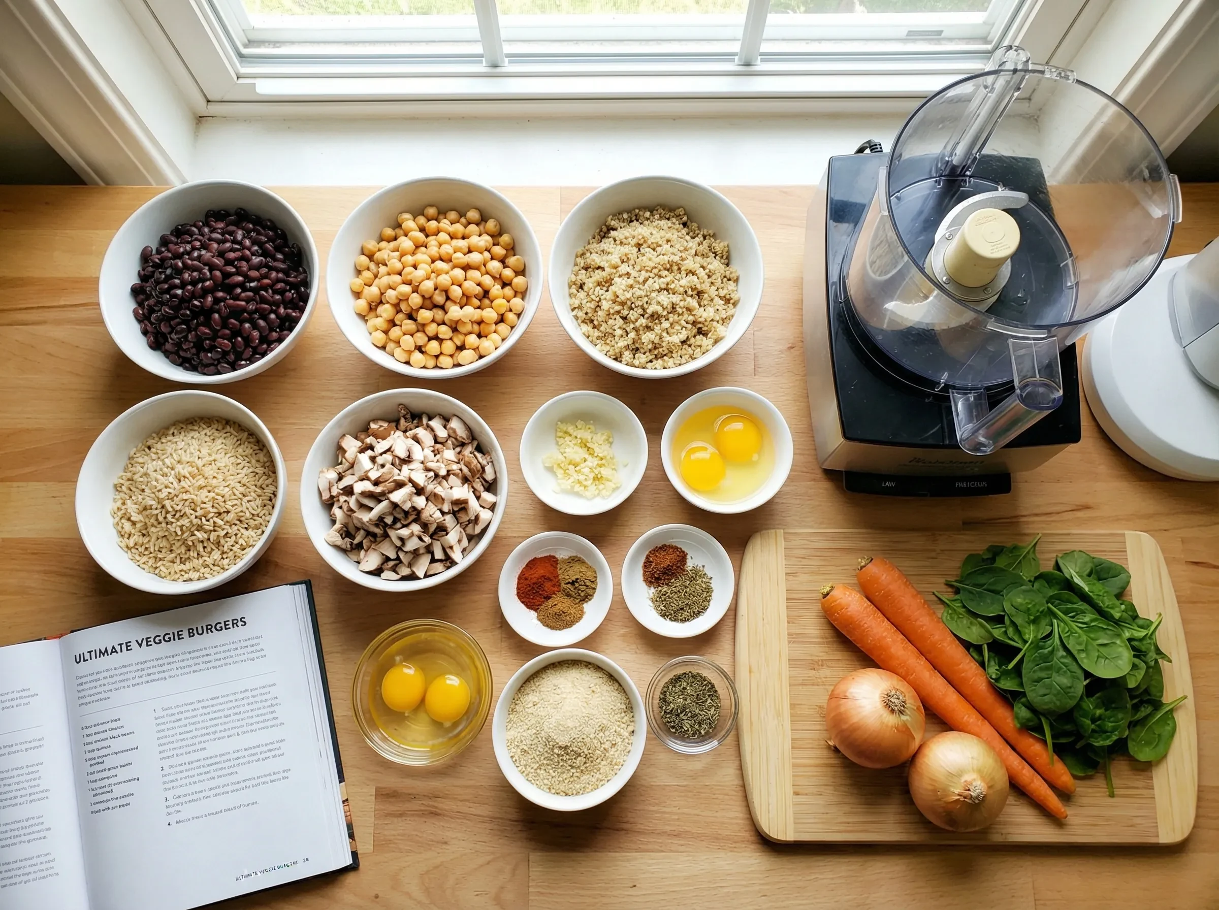 How to Make the Perfect Veggie Burger from Scratch